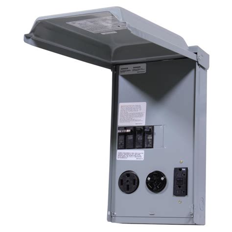 50 amp distribution box|50 amp outdoor breaker box.